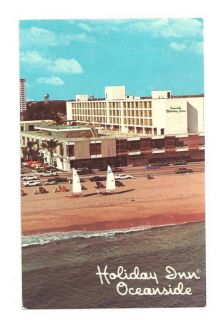 Ft Lauderdale FL Oceanside Holiday Inn Vtg 1970s Cars