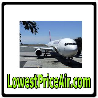  com Online Web Domain for Travel Airline Tickets Flight Plane $