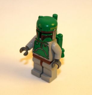 Lego Star Wars Mini Figure Lot Boba Fett from Sets 6210 6209 RARE