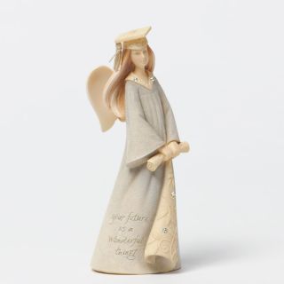 Foundations Graduation Mini Angel Figurine
