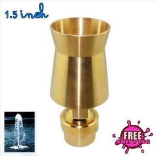 NEW COPPER Fountain Nozzle Ice Tower CEDAR Style 1.5” ICE TOWER Pond