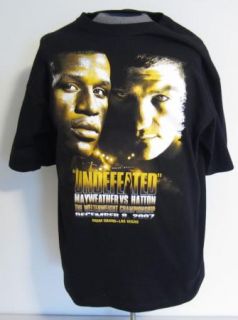Floyd MAYWEATHER Jr Welterweight Champion vs Hatton 2007 Fight T Shirt