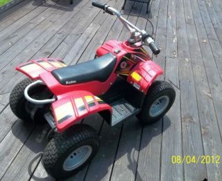  Quad Electric 4 Four Wheeler ATV Ride On Bike kids WITH NEW BATTERIES