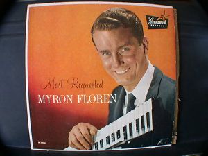 Myron Floren Requested Accordion Brunswick LP Record