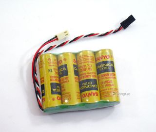  battery futaba mini t plug fit futaba jr hitec new airtronics receiver