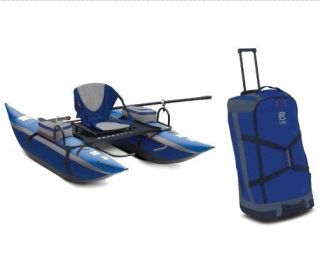 Delaware Inflatable Fly Fishing Float 8 Pontoon Portable Lightweight