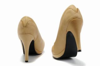  Style Women/Ladies Apricot Color High Heel Shoes Size #35~#39 SK113