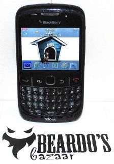  Blackberry Curve 8520 Unlocked Fido GSM SIM Free Smartphone Cell Phone