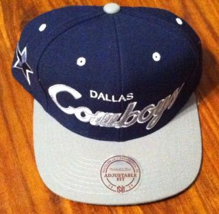 Dallas Cowboys Mitchell and Ness Snapback Hat