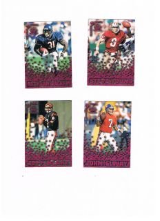 1995 Pacific Triple Folders Rookies & Stars Raspberry Bears Rashaan