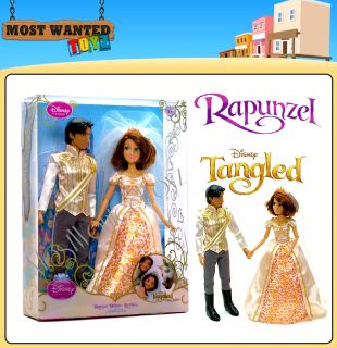  Tangled Ever After Rapunzel Flynn Ryder 12 Wedding Doll Set
