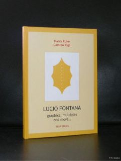 Lucio Fontana Graphics Multiples and More Ruhe 2006
