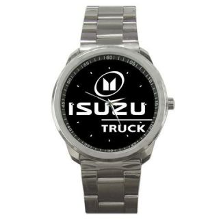 Isuzu Truck Low Cab Forward Car Logo Sport Metal Watch
