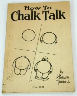 in a chalk talk a lecturer draws simple cartoonish shapes on a large