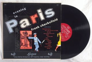 Evening in Paris Frank Chacksfield LL997 London VG