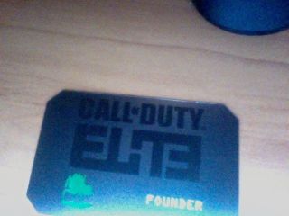 Call of Duty MW3 Elite Founder Card PS3