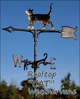 Whitehall Cat Full Color Weathervane Rooftop Ships Now