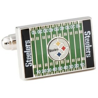 Pittsburgh Steelers NFL Football Field Cufflinks