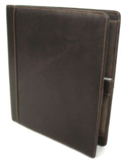 Franklin Covey Full Grain Leather Wirebound Cover Brown