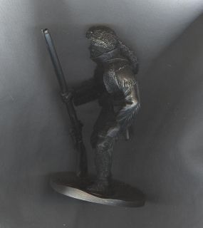 Franklin Mint Pewter People Colonial America Trapper