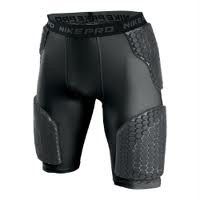 Nike Pro Combat Vis Deflex Basketball Compression Shorts L Large Black