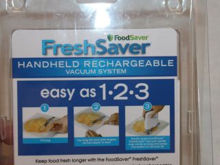 FoodSaver FreshSaver Handheld Rechargeable Vacuum System New