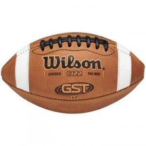 2012 Wilson GST K2 Pee Wee Game Footballs WTF1322B New