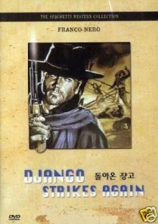 Django Strikes Again DVD Franco Nero Spaghetti Western