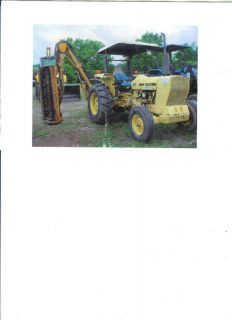  1983 Ford Tractor w Boom Mower