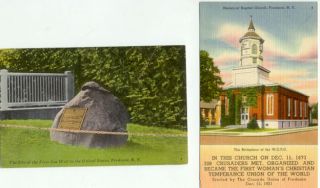 fredonia ny lot of 6 linen postcards new york mailed no we carry a