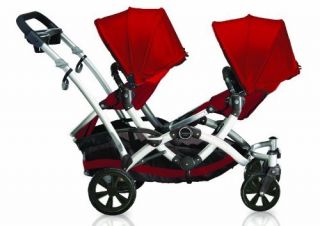  Contours Options Double Reversible Stroller Ruby ZT009 RB New