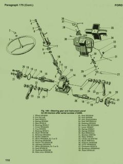 Ford 2N 8N 9N Farm Tractor Service Parts Repair Manual