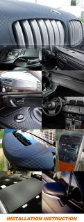 Fit 01 05 Lexus IS300 WD PU Black Front Bumper Lip Carbon Fiber Sheet