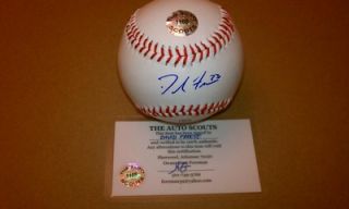 David Freese Signed Autographed Rawlings Baseball w COA Cardinals