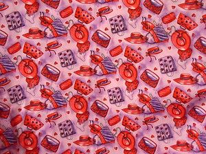  Red Hat Society Fabric