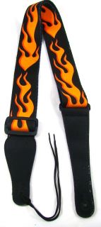 Fully Adjustable Flame strap Leather ends 2 Nylon construction Super