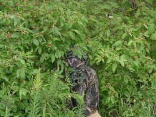  for mask is simple, efficient and hide you in the forrest for sure