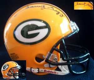 Forrest Gregg Signed Auto Green Bay Packers Mini Helmet
