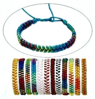 Wholesale 12 Hand Knit Thread 9 Friendship Bracelets