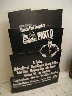 The Godfather II Theater Display 1974 Cardboard Stand Up like movie