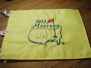 Fred Couples Masters Champion Signed 2012 Flag Augusta