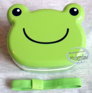 Japan Bento Lunch Box FROG food container kitchen lunchbox Case set