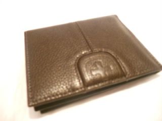Swiss Army,Brown Genuine Leather Front Pocket Wallet,Style804
