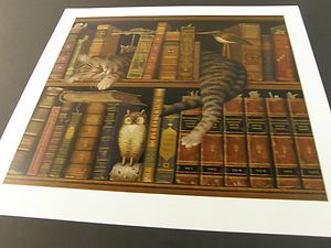 FREDERICK THE LITERATE LIMITED EDITION PRINT by CHARLES WYSOCKI