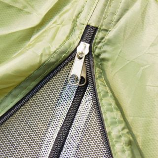 Folding Tent 1 Person Four Seasons Fiberglass Green Outdoor Camping