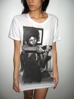 Pam Grier Pulp Fiction Foxy Brown 70s Film T Shirt L