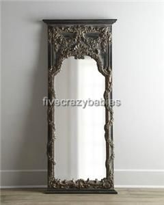  68 Baroque Floor Leaner Mirror Full Length Wall Antique Vine