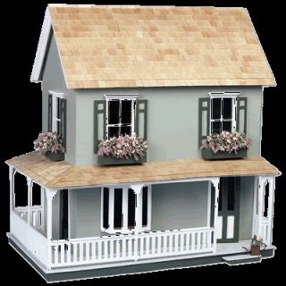 Greenleaf Wooden Dollhouses Laurel Dollhouse Doll House Kit for Black