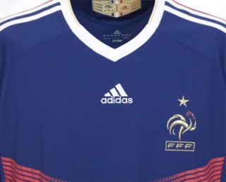 Genuine Adidas France National Team Soccer Jersey Kids