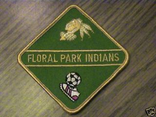Floral Park Indians Soccer Club Team Games Cap Patch